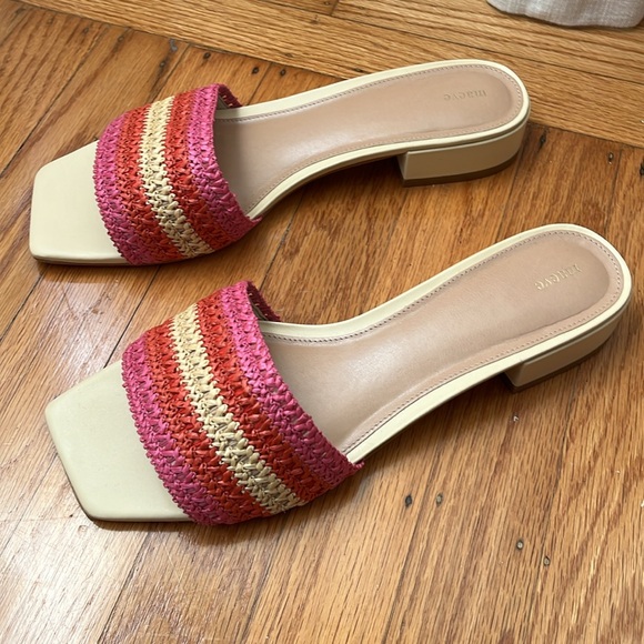 The Coralie Mule Slide Sandals by Maeve from Anthropologie - Picture 3 of 6